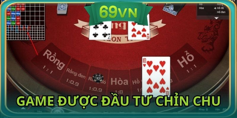 Game bài 69VN được đầu tư chỉn chu