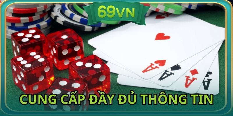 Hướng dẫn cung cấp đầy đủ thông tin cần thiết